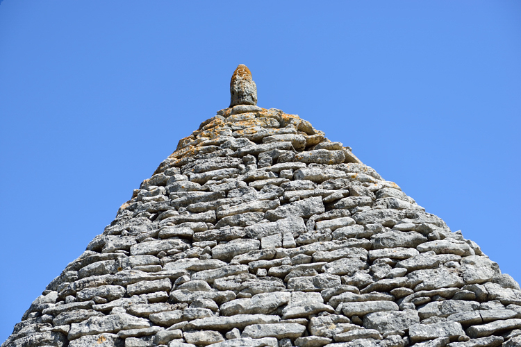 Toiture d'un Borie de Provence