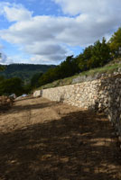 Mur en pierres sèches