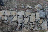 mur en pierres