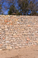 Angle de mur en Pierres sèches