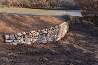 monter un mur en pierres 