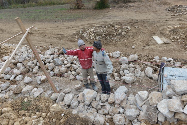 mur en Pierres sèches