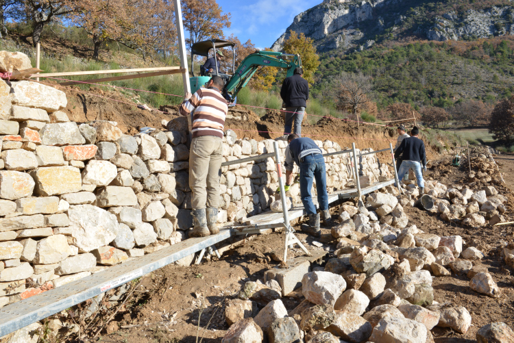 Mur en Pierres sèches